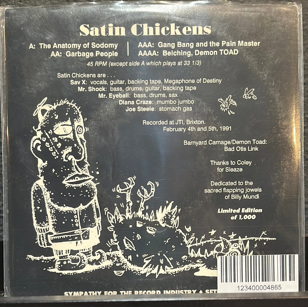 USED VINYL: Satin Chickens “Satin Chickens” 2x7"