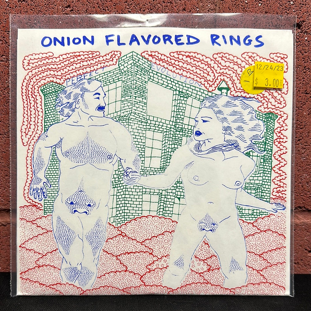 Used Vinyl:  Onion Flavored Rings ”Perfect Evolution.” 7"