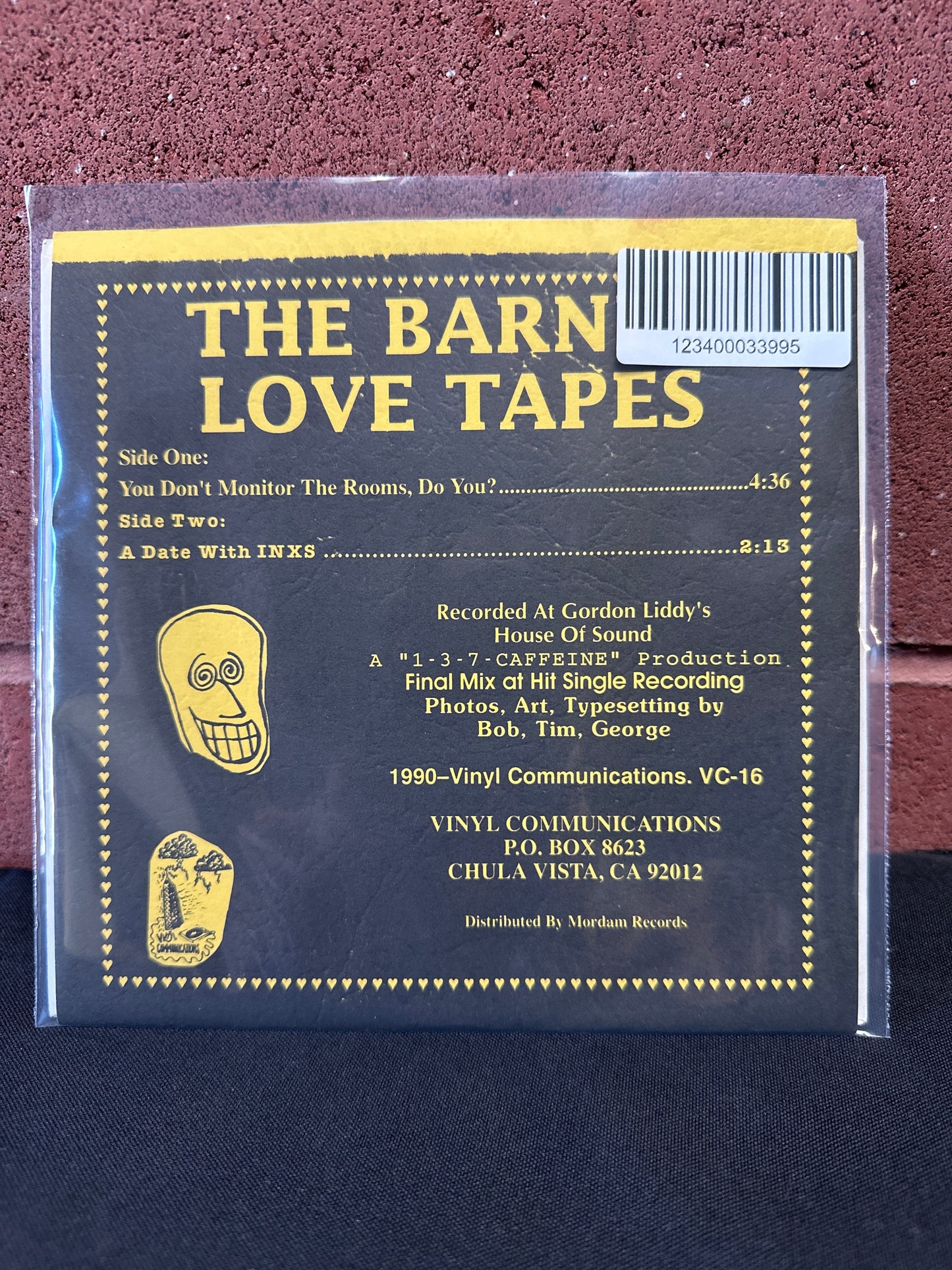 Used Vinyl:  The Barney Love Tapes ”The Barney Love Tapes” 7" (Pink Vinyl)