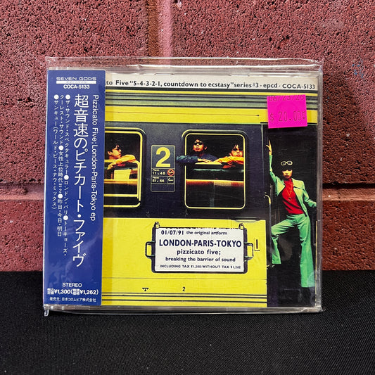 Used CD: Pizzicato Five "London-Paris-Tokyo EP" CD (1991 Japanese Press)