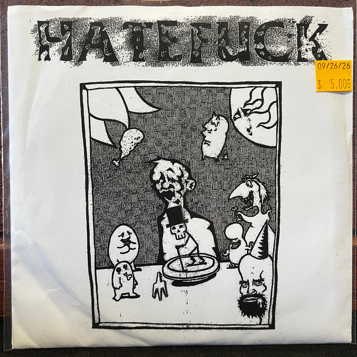 Used Vinyl: Hatefuck "Rock 'N' Roll Let Down" 7" (2011 Aussie Press)