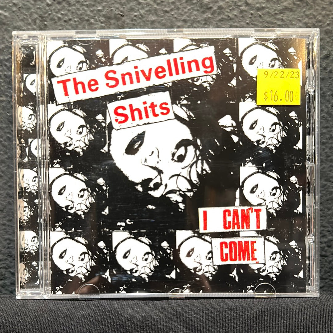 USED CD: The Snivelling Shits "I Can't Come" CD