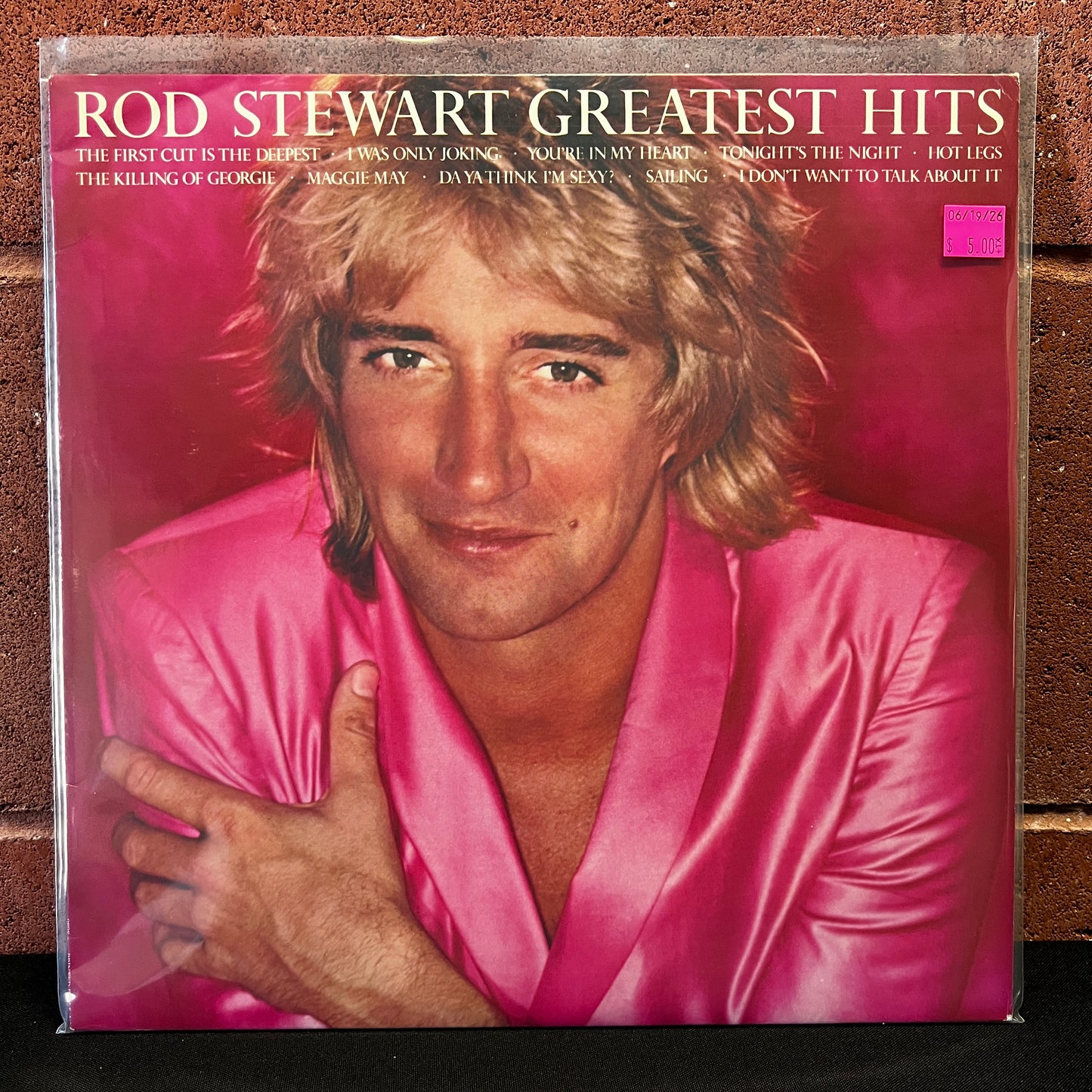 Used Vinyl: Rod Stewart "Greatest Hits" LP