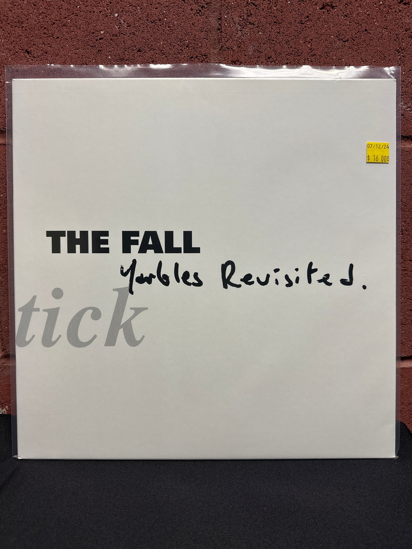 Used Vinyl:  The Fall ”Schtick: Yarbles Revisited” LP