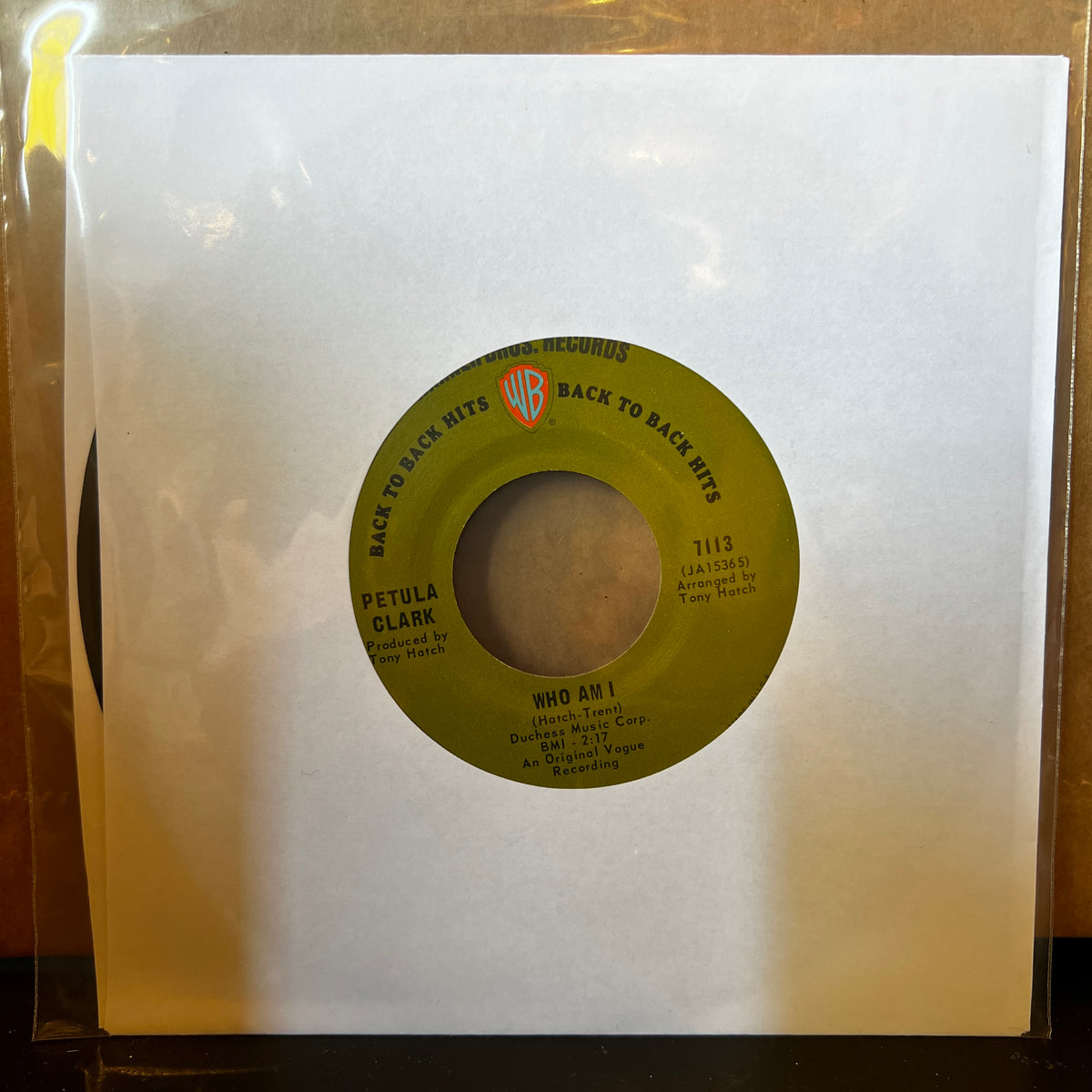 Used Vinyl: Petula Clark "Don't Sleep in the Subway" 7"