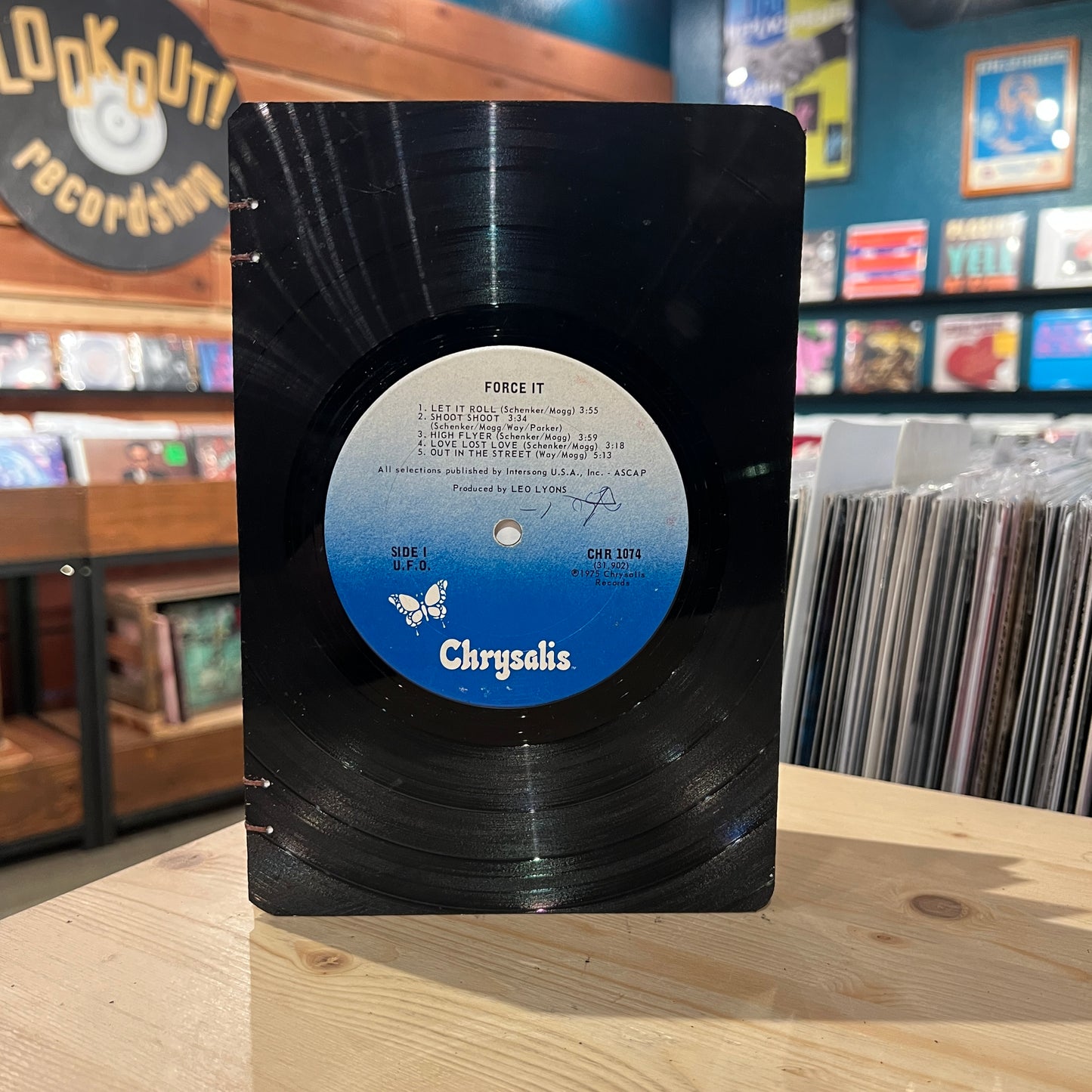 Scorpions / UFO Recycled Vinyl Journal