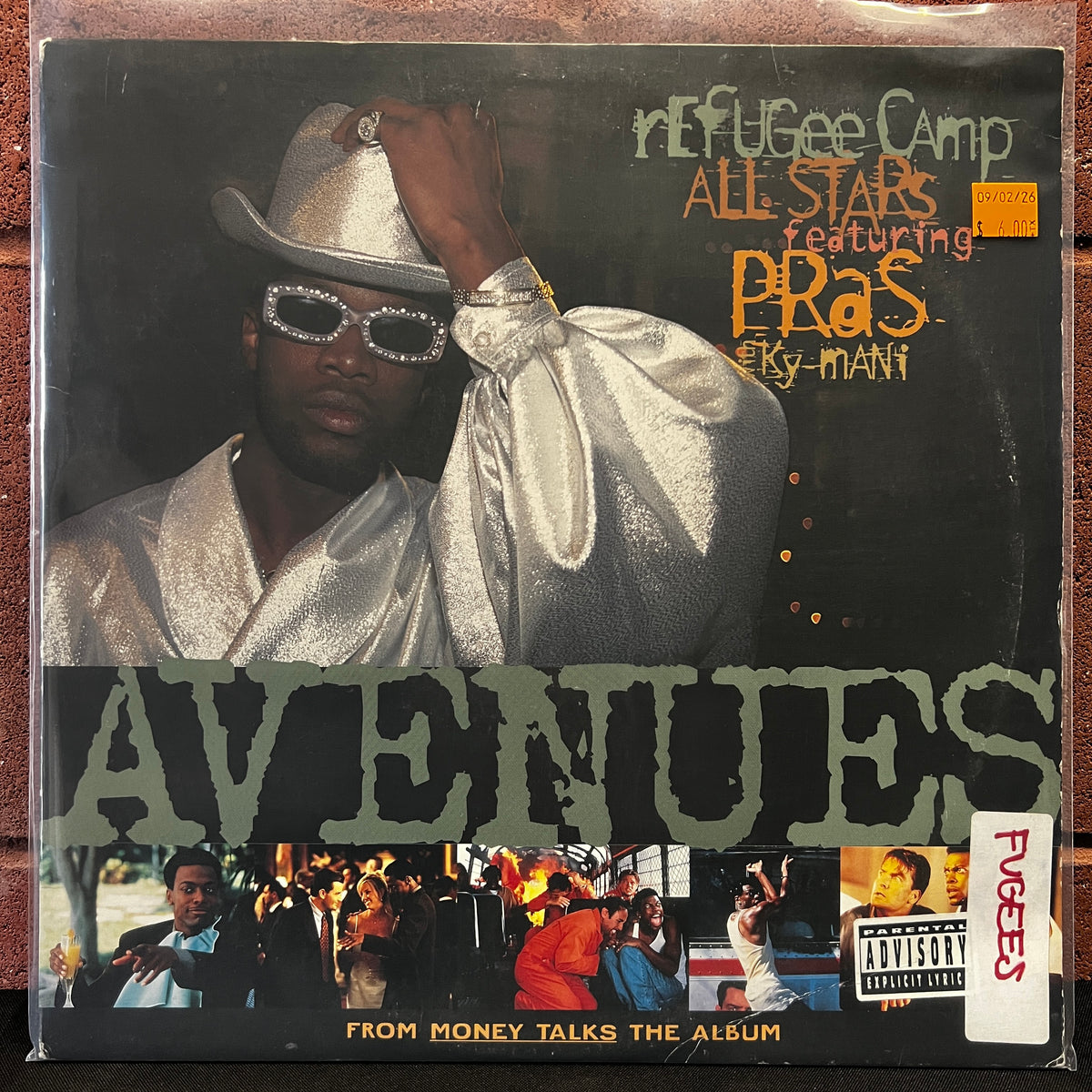 Used Vinyl: Refugee Camp All Stars Featuring Pras with Ky-Mani "Avenues" 12" Single