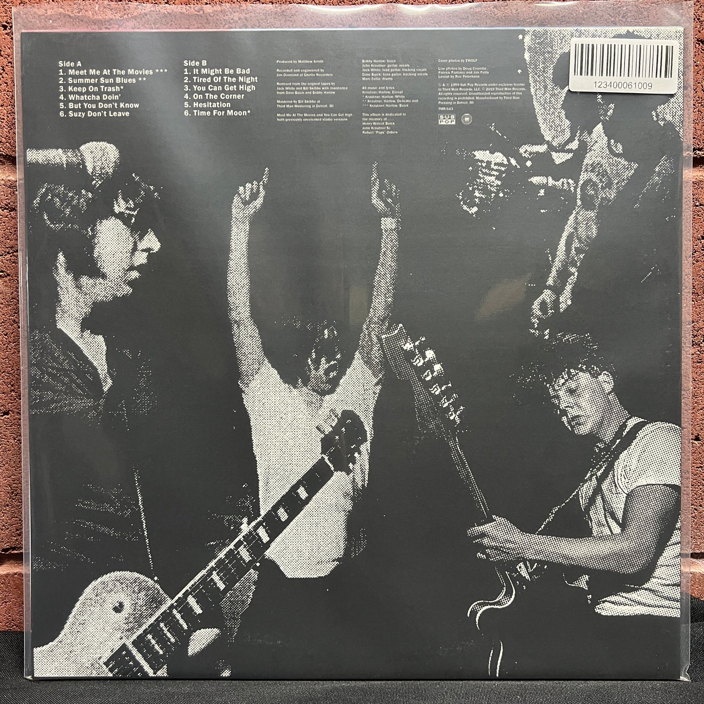 Used Vinyl: The Go "Whatcha Doin'" LP (2019 Press - Orange Vinyl)