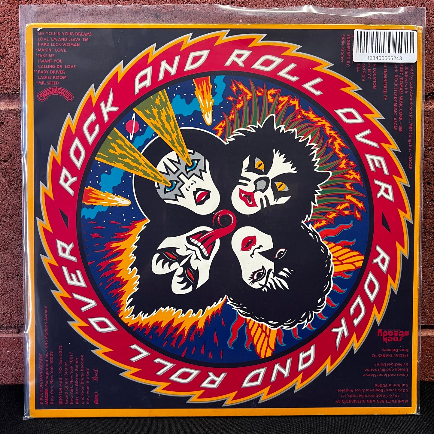 Used Vinyl: Kiss ‎"Rock And Roll Over" LP (1976 Press)