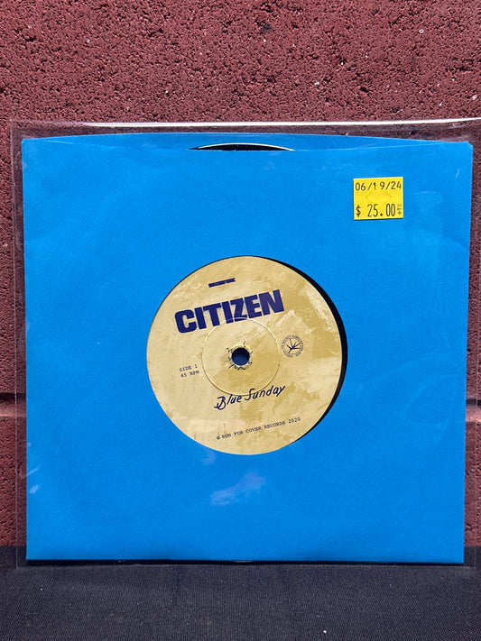 Used Vinyl:  CitiZen ”Blue Sunday” 7"