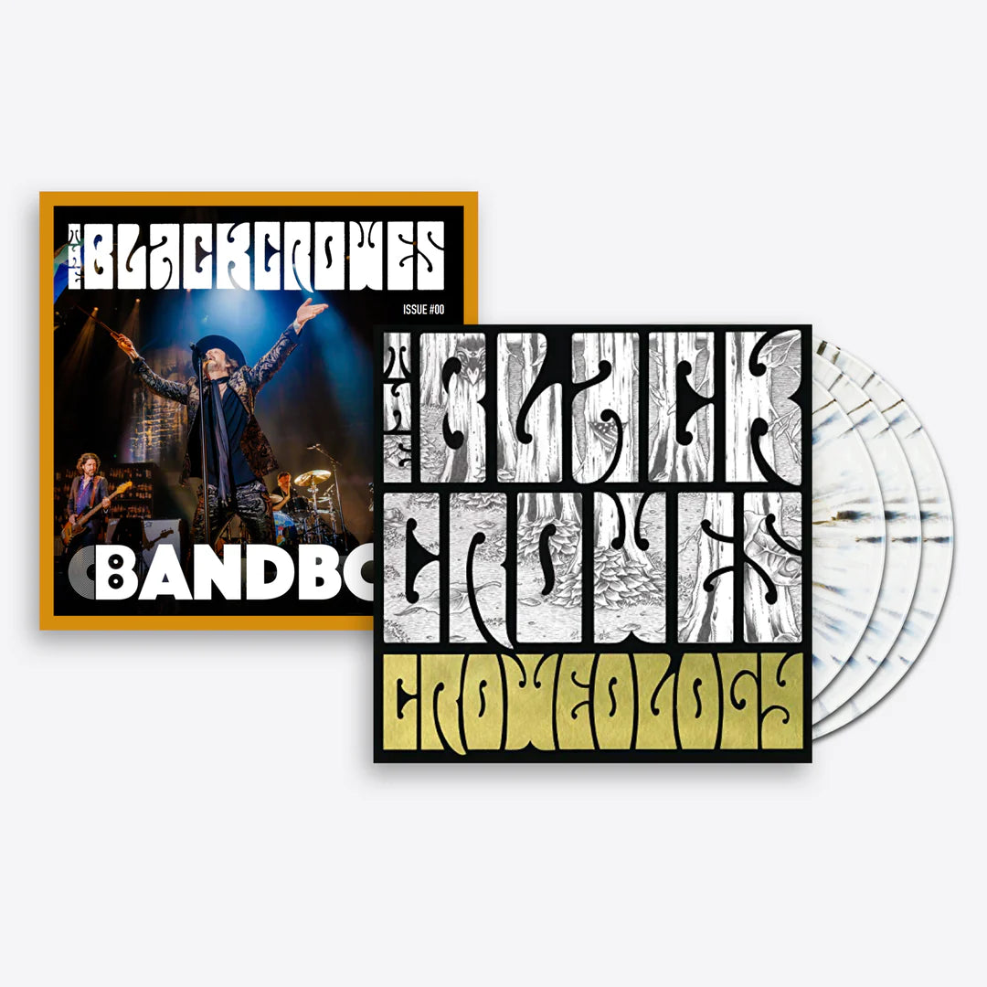 The Black Crowes "Croweology" Indie Exclusive 3xLP (White/Gold/Black)