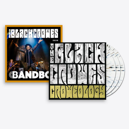 The Black Crowes "Croweology" Indie Exclusive 3xLP (White/Gold/Black)