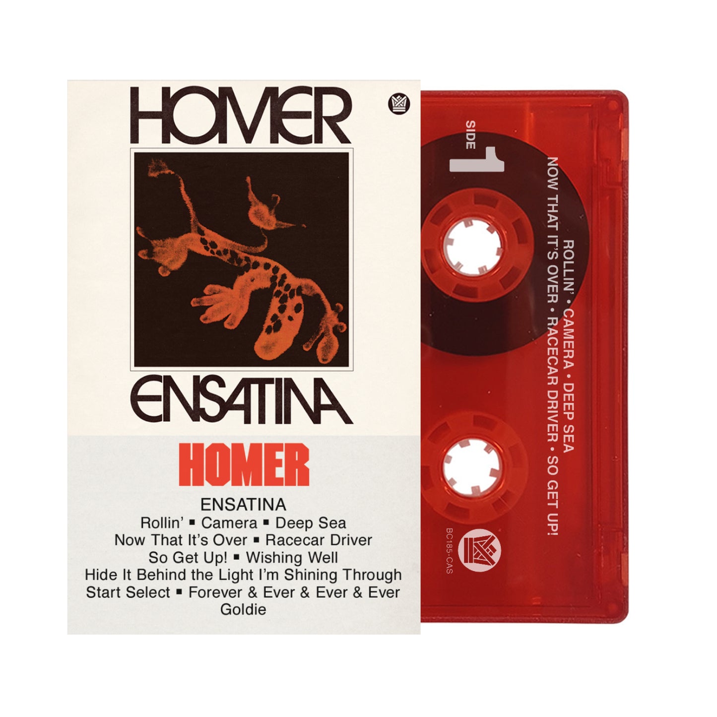 Homer "Ensatina" Cassette (Clear red)