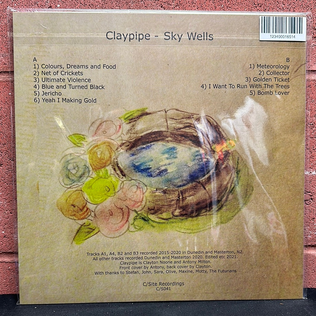 Used Vinyl:  Claypipe ”Sky Wells” LP