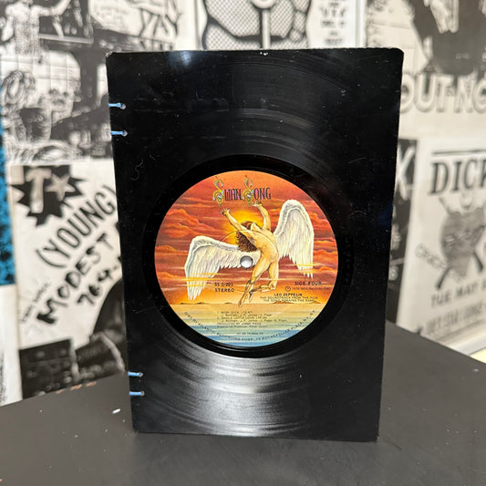 Led Zeppelin Recycled Vinyl Journal