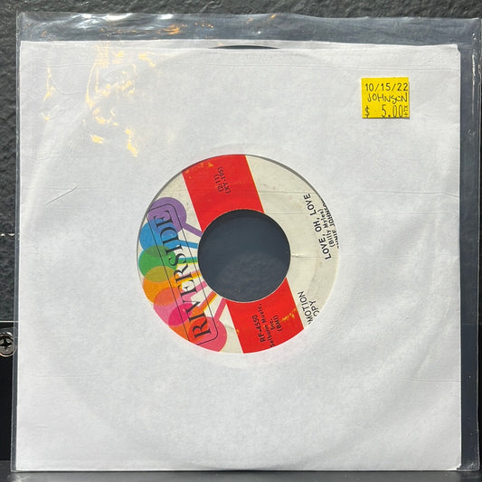 USED VINYL: Ronnie Johnson “Love, Oh, Love / Little Mary” 7" (Promo)