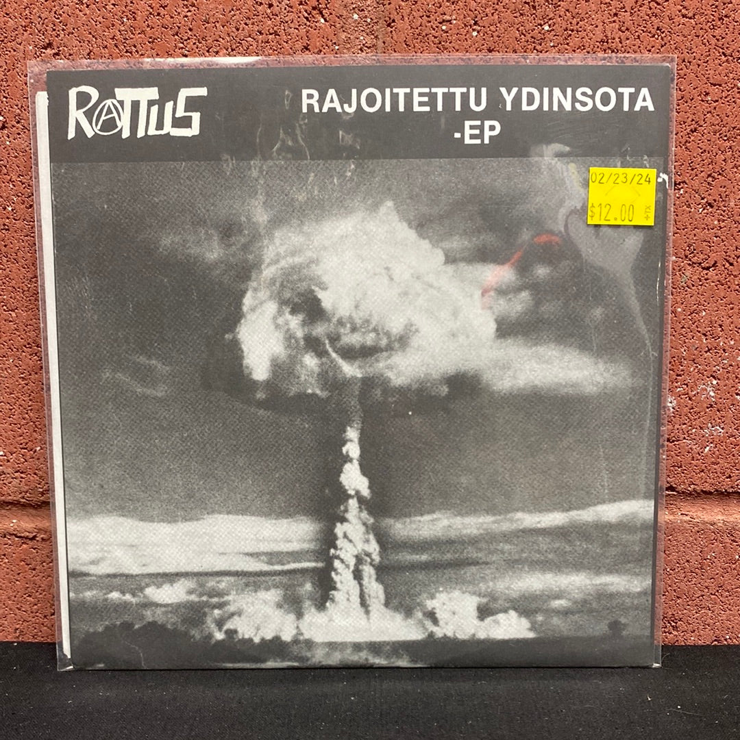 Used Vinyl:  Rattus ”Rajoitettu Ydinsota -EP” 7"