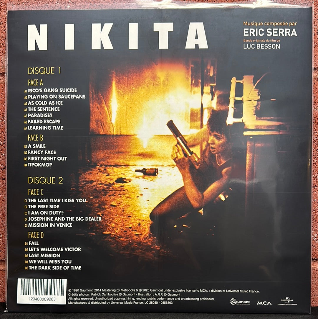 Used Vinyl:  Eric Serra ”Nikita (Bande Originale Du Film)” 2xLP (Red vinyl)