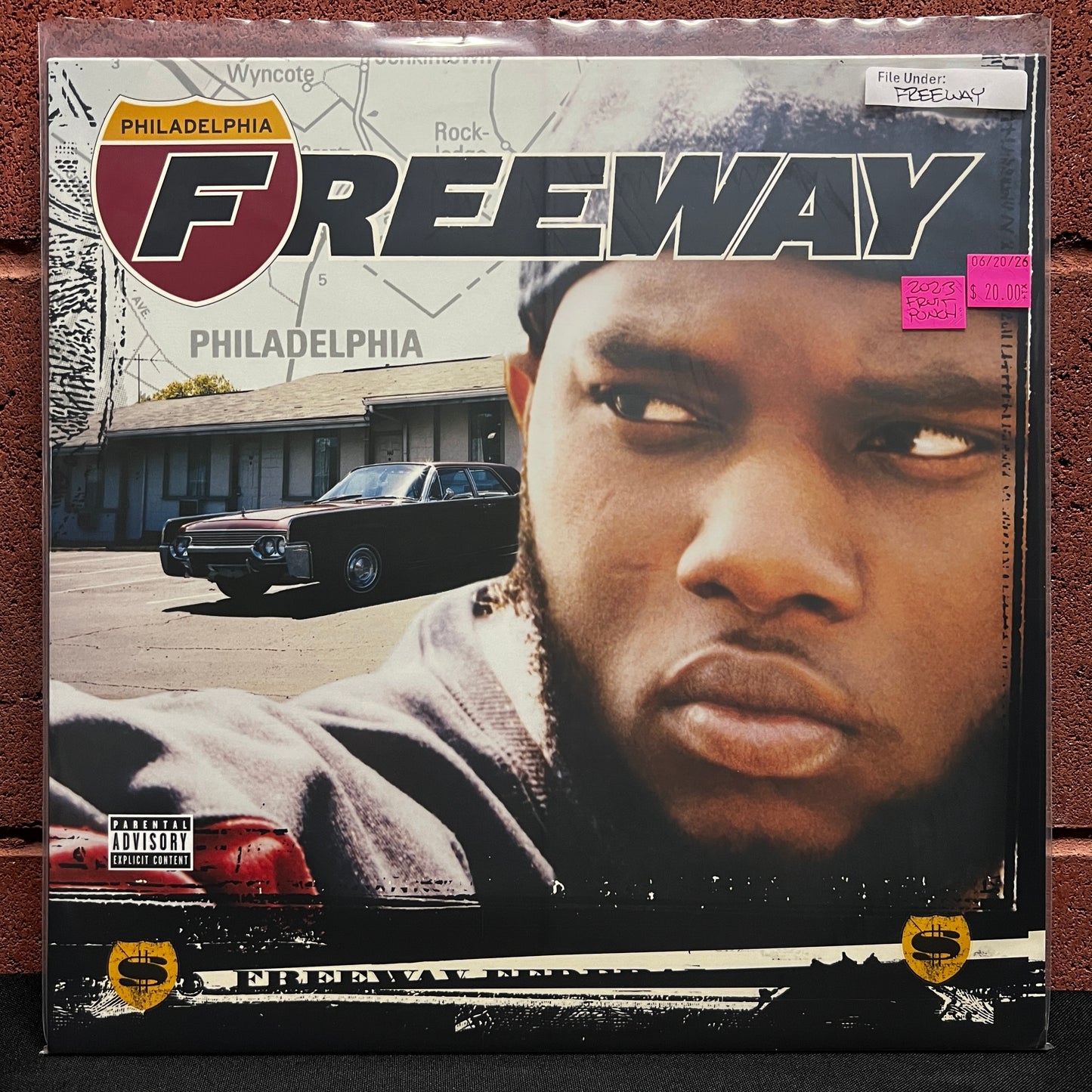 Used Vinyl: Freeway "Philadelphia Freeway" 2xLP (2023 Press - Fruit Punch Vinyl)