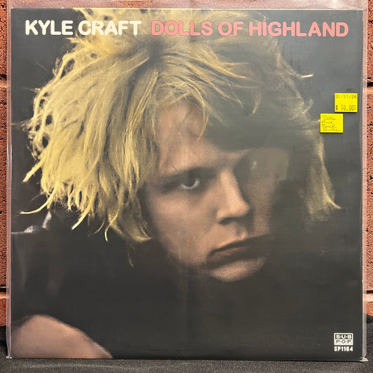 Used Vinyl: Kyle Craft "Dolls Of Highland" 2xLP (2016 Press - Pink & Black Swirl Vinyl)