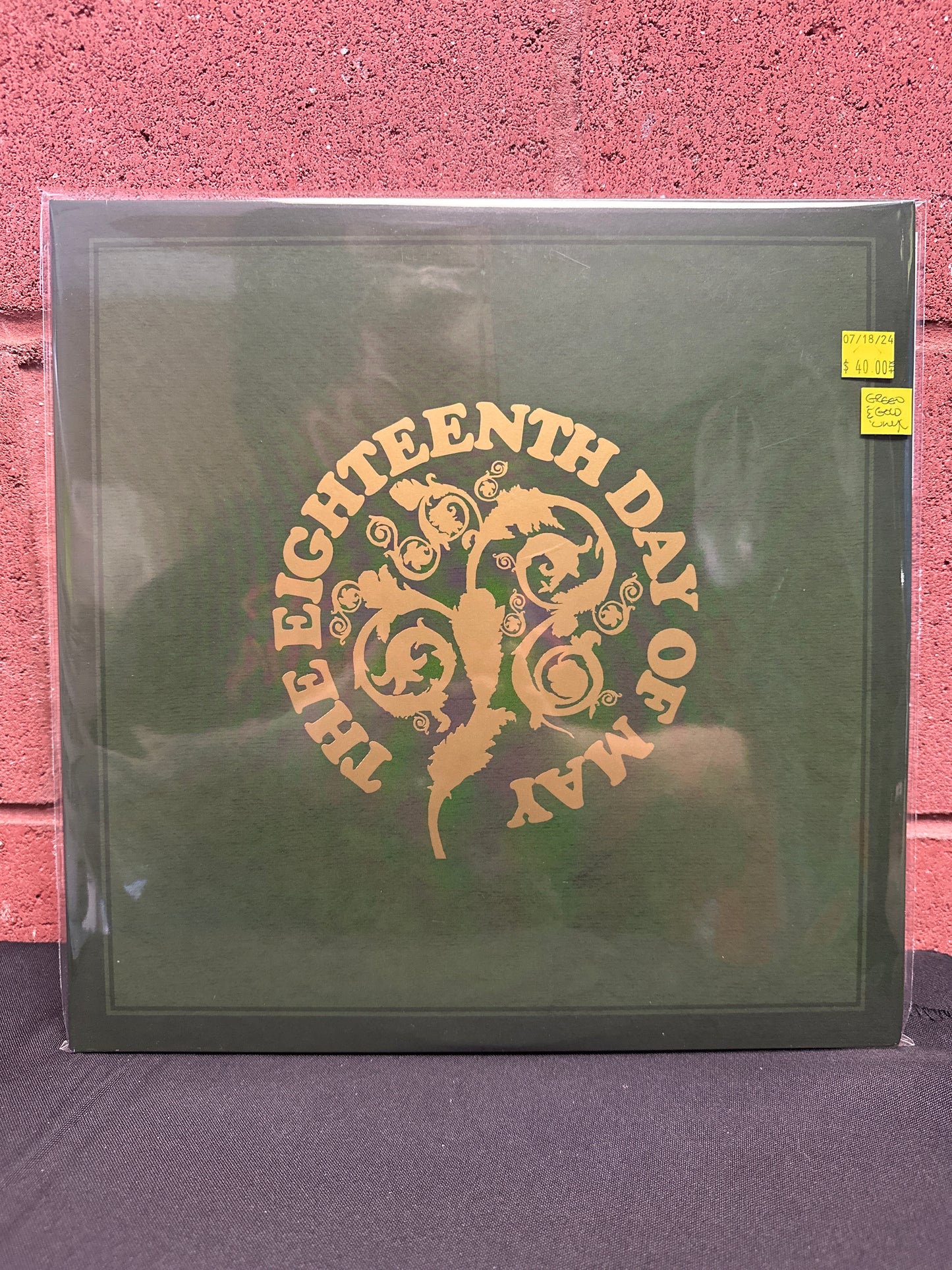 Used Vinyl:  The Eighteenth Day Of May ”The Eighteenth Day Of May” 2xLP (Gold and green vinyl)