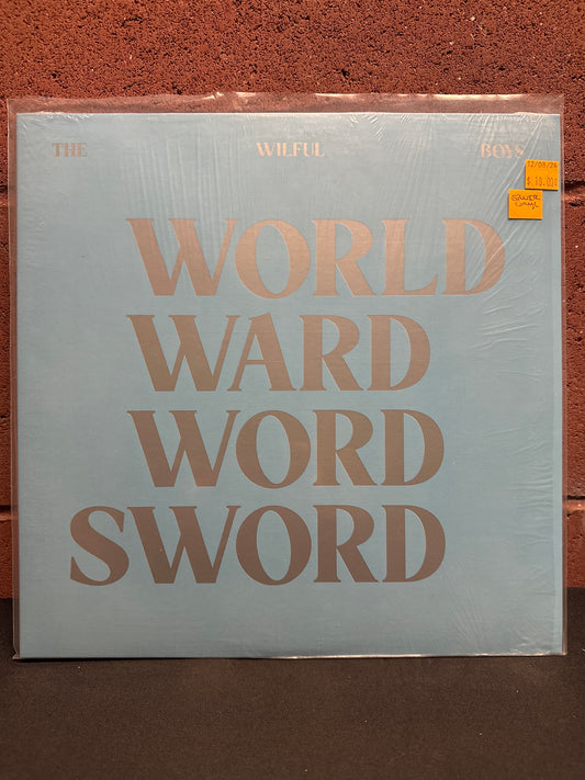 Used Vinyl:  The Wilful Boys ”World Ward Word Sword” 12" (Silver vinyl)