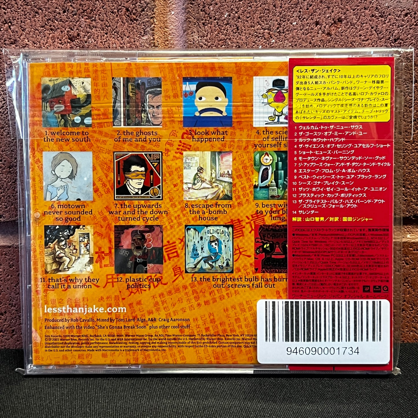 Used CD: Less Than Jake "Anthem" CD (2003 Japanese Press)