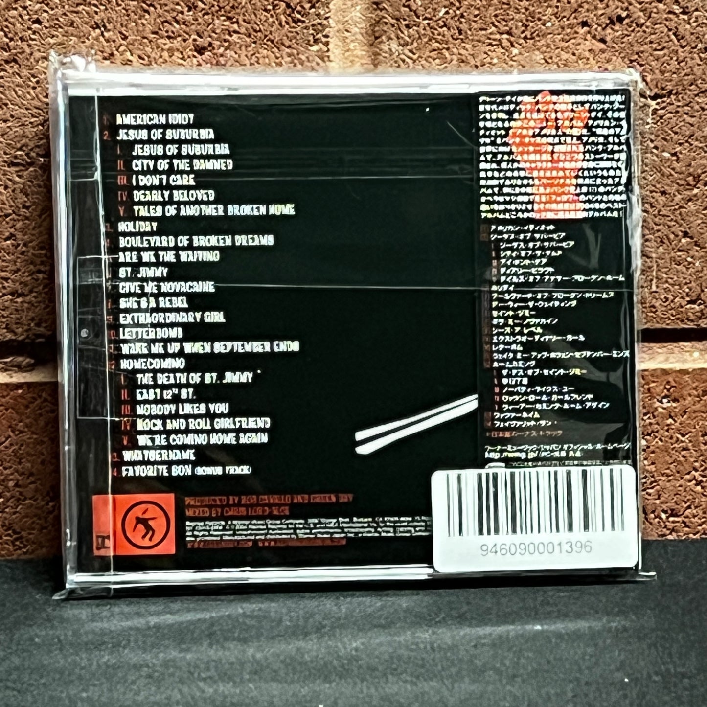 Used CD: Green Day "American Idiot" CD (2004 Japanese Press w/ Bonus Tracks)
