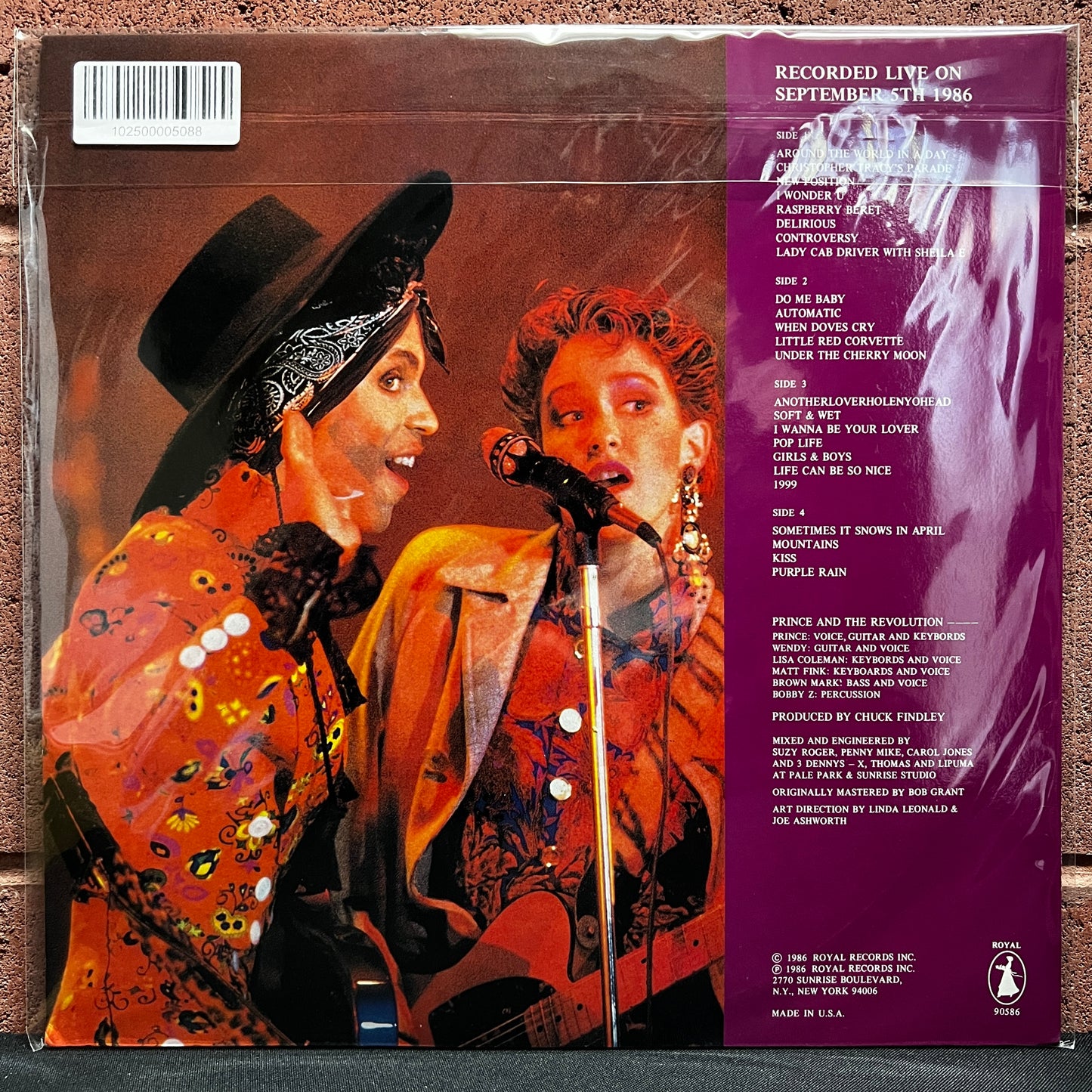 Used Vinyl: Prince And The Revolution "New Position (Osaka September 5th, 1986)" 2xLP (Japanese Press)