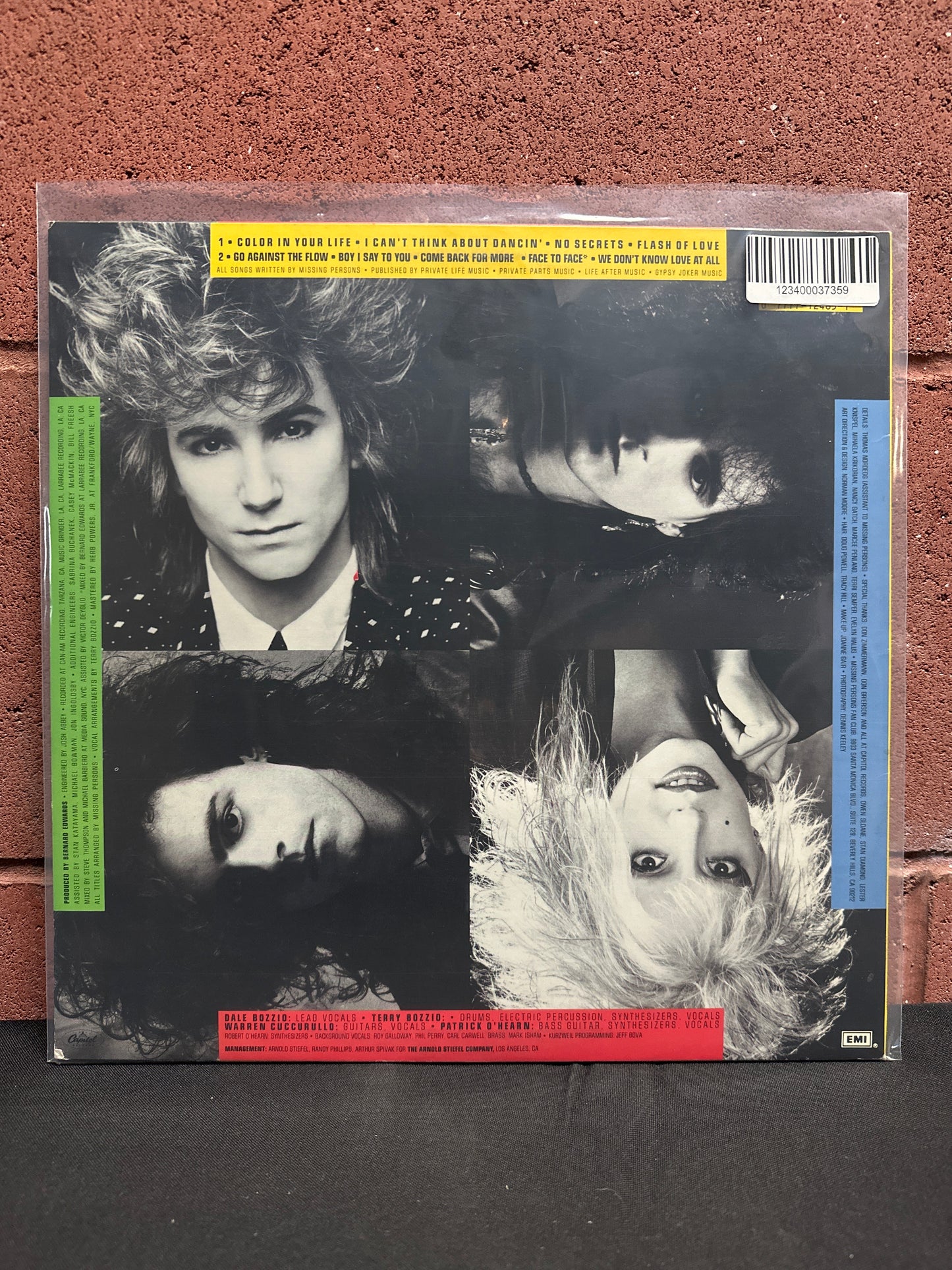 Used Vinyl:  Missing Persons ”Color In Your Life” LP