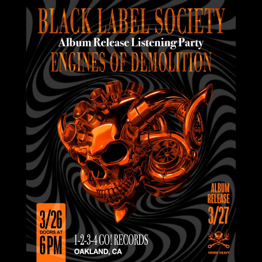 Black Label Society "Engines of Demolition" Listening Party - Thursday 3/26 @ 6pm