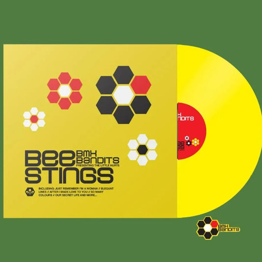 BMX Bandits "Bee Stings" LP (Yellow Vinyl)