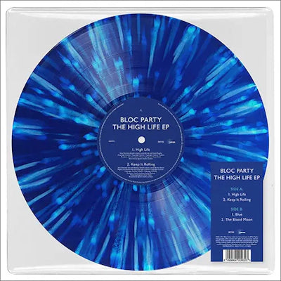 PRE-ORDER: Bloc Party "The High Life EP" 12" (Indie Exclusive Galaxy Blue)