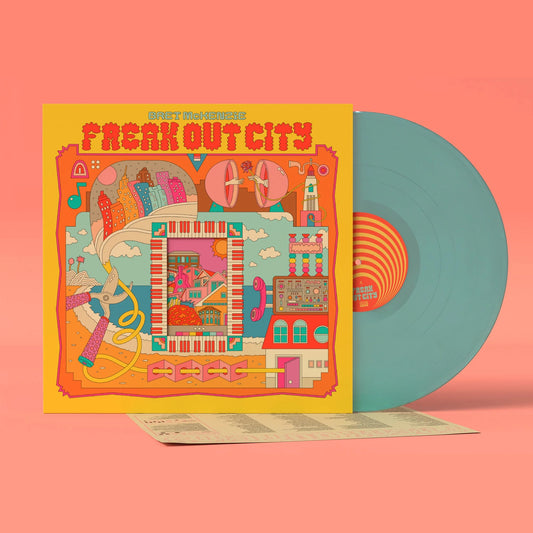 Bret McKenzie (Flight Of The Conchords) "Freak Out City" LP (Loser Edition Glacial Blue Vinyl)