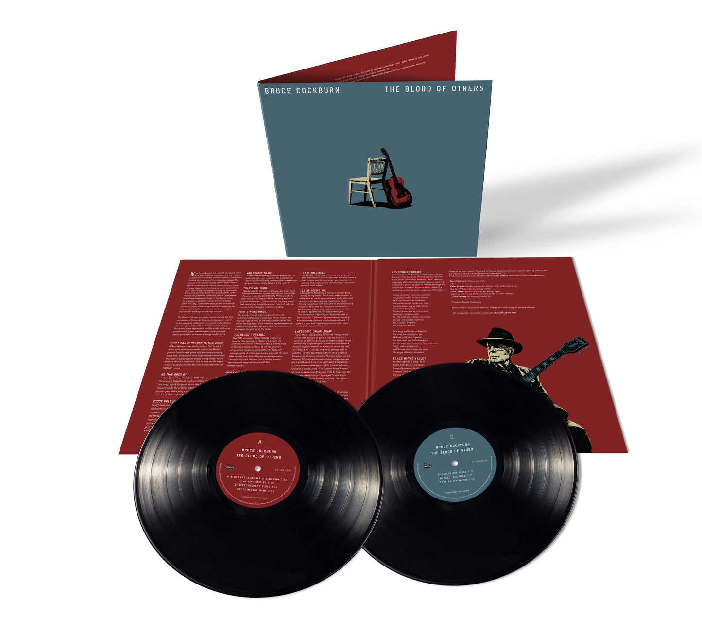 PRE-ORDER: Bruce Cockburn "The Blood of Others" 2xLP