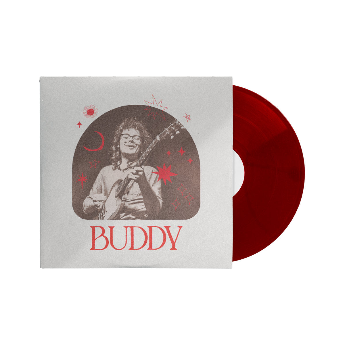 Hello, I'm Sorry "Buddy" LP (Red Transparent)