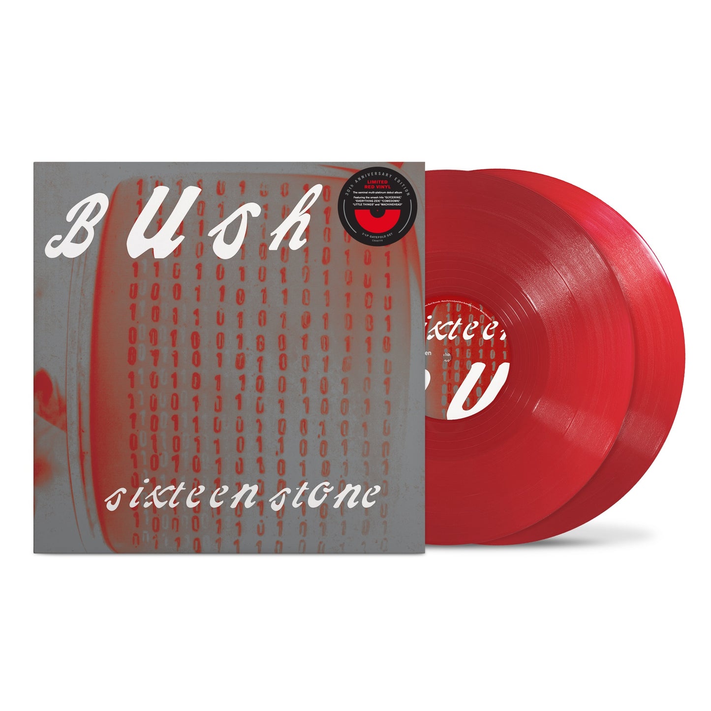 Bush "Sixteen Stone" 2xLP (Apple Red Vinyl)