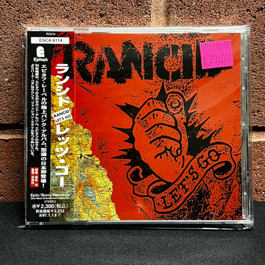 Used CD: Rancid "Let's Go" CD (1995 Japanese Press)
