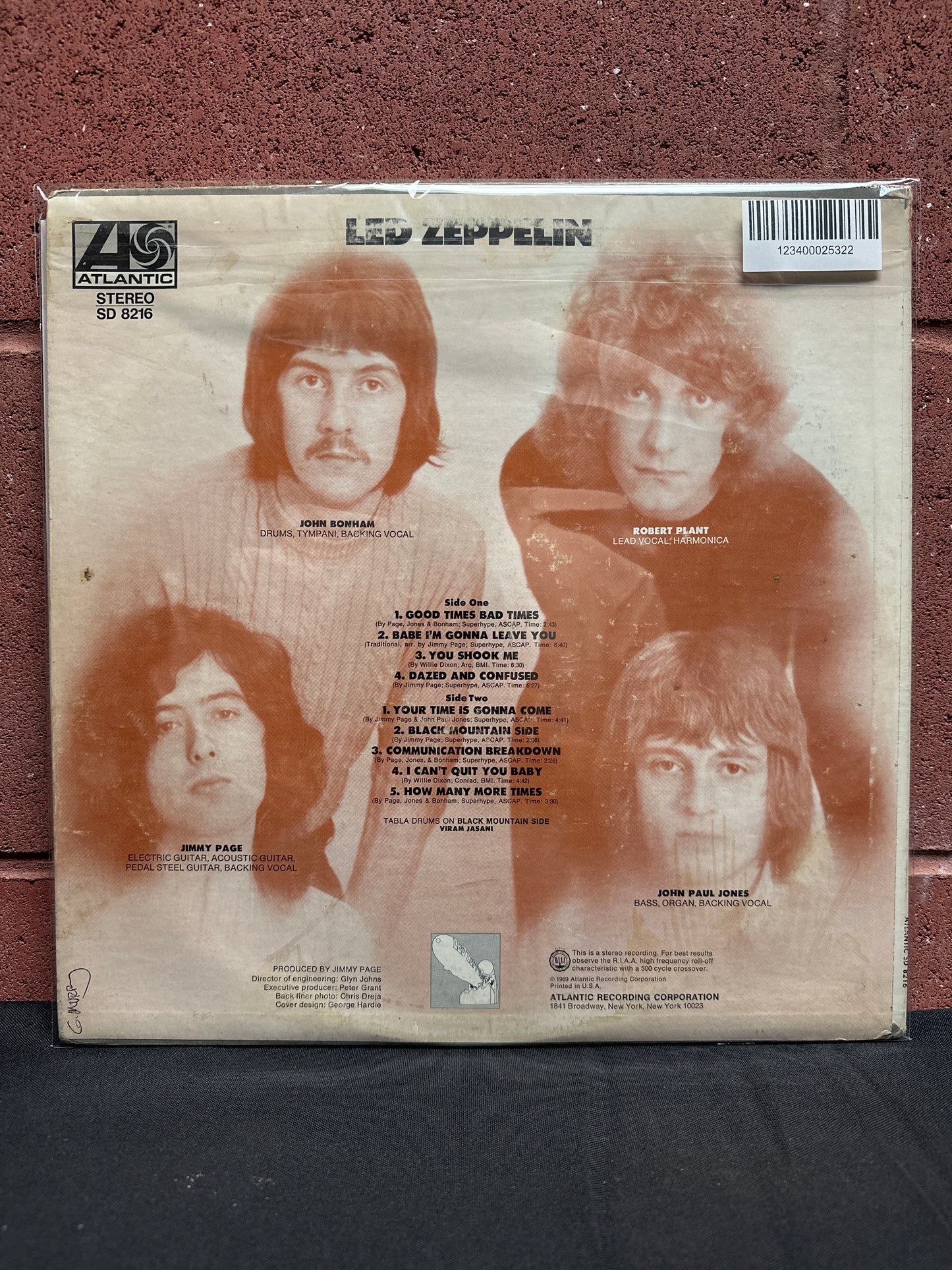 Used Vinyl:  Led Zeppelin ”Led Zeppelin ” LP