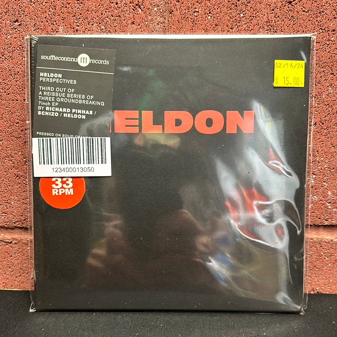 Used Vinyl:  Heldon ”Perspectives” 7" (Orange vinyl)