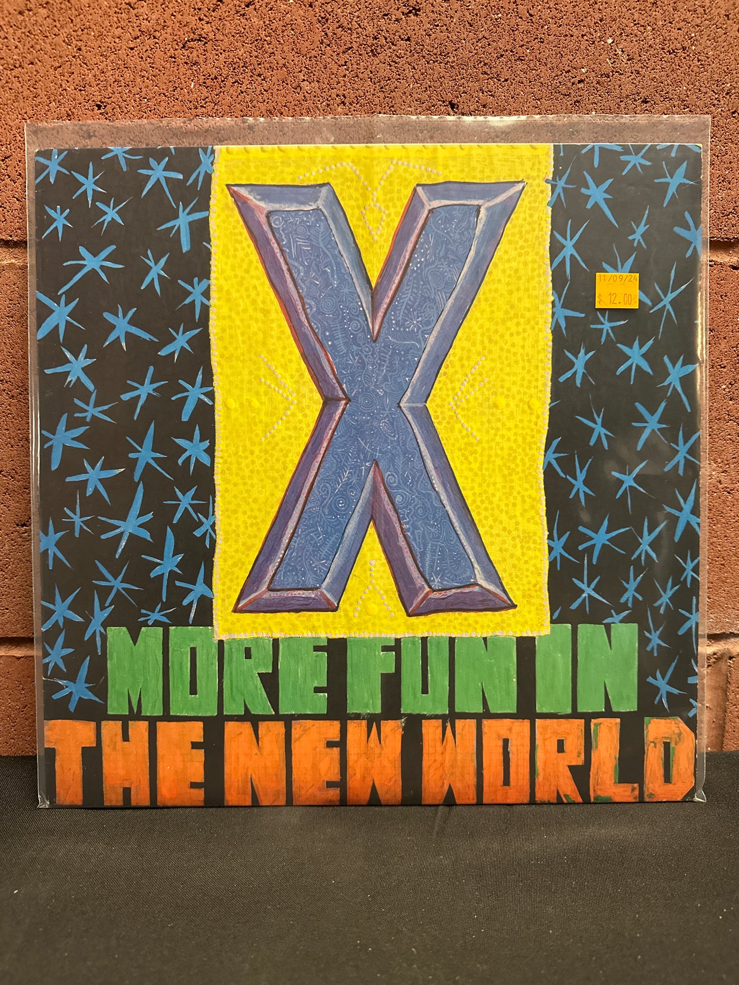 Used Vinyl:  X ”More Fun In The New World” LP