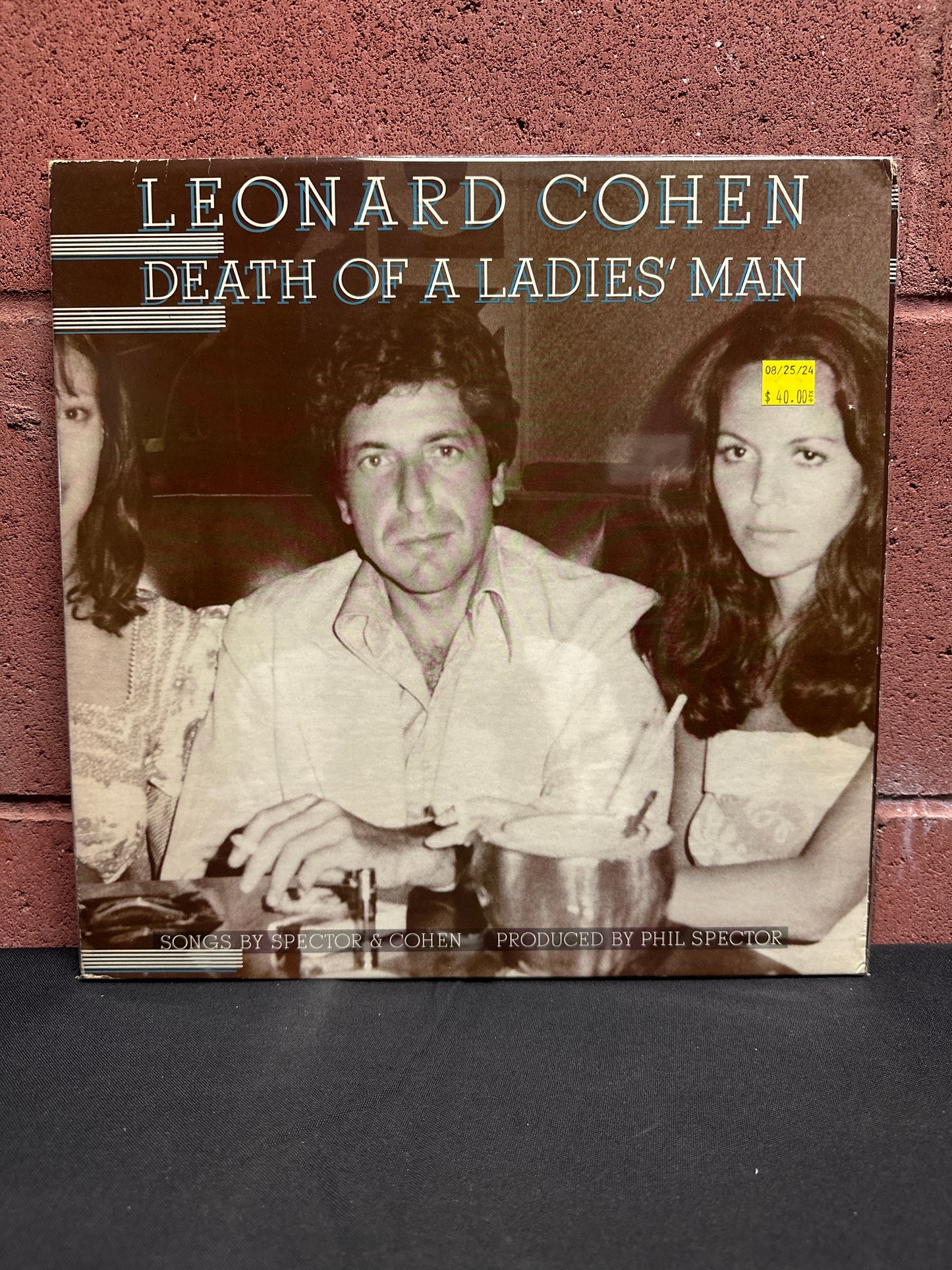 Used Vinyl:  Leonard Cohen ”Death Of A Ladies' Man” LP