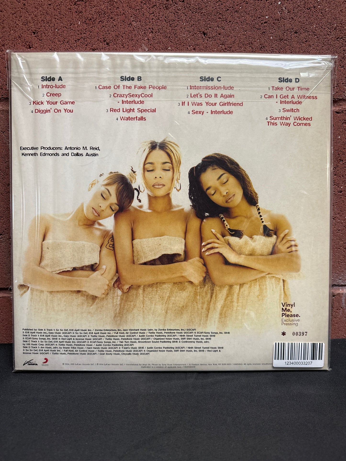 Used Vinyl:  TLC ”CrazySexyCool” 2xLP (Red & White Vinyl)