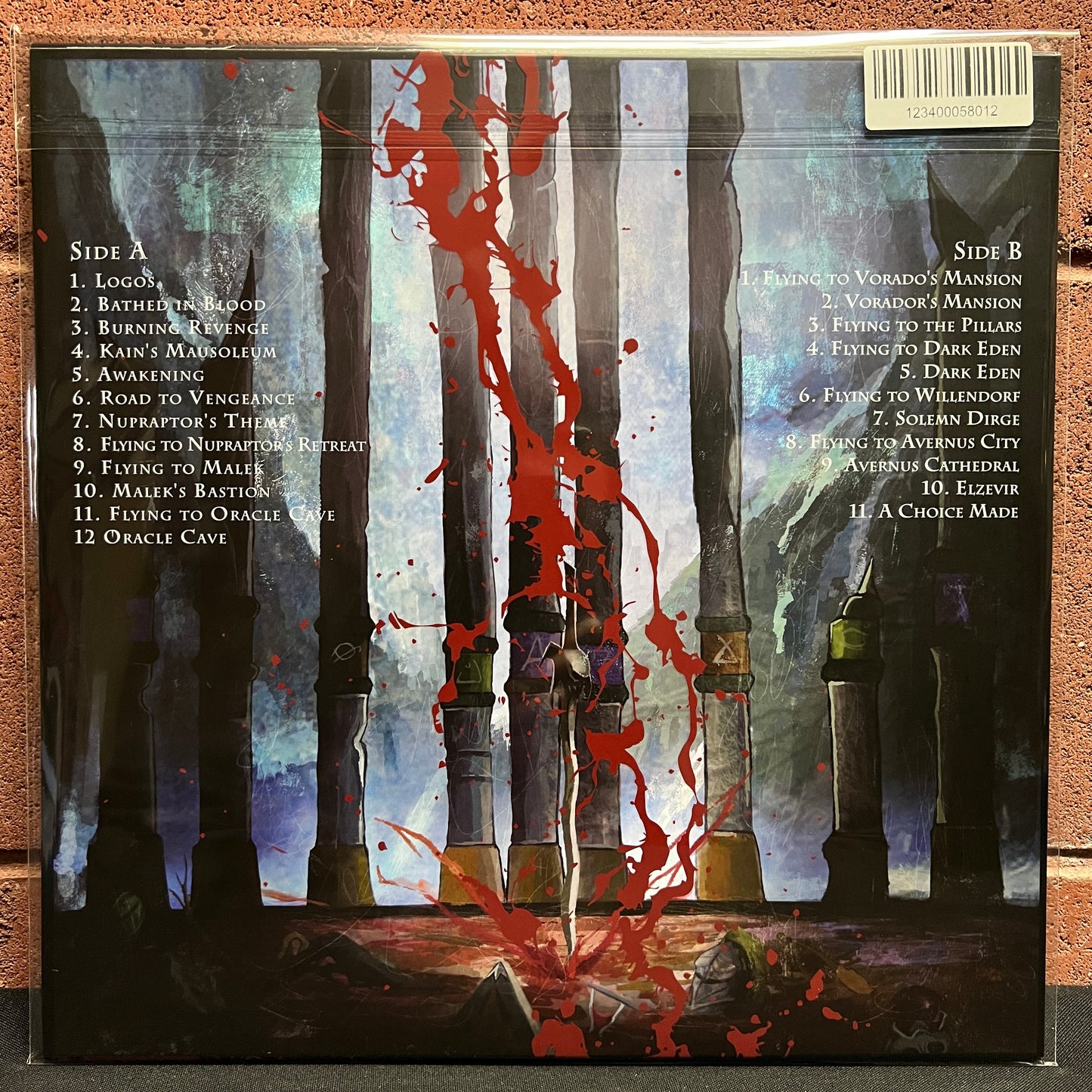Used Vinyl: Steve Henifin "Blood Omen: Legacy Of Kain" LP (Blood Smoke colored vinyl)