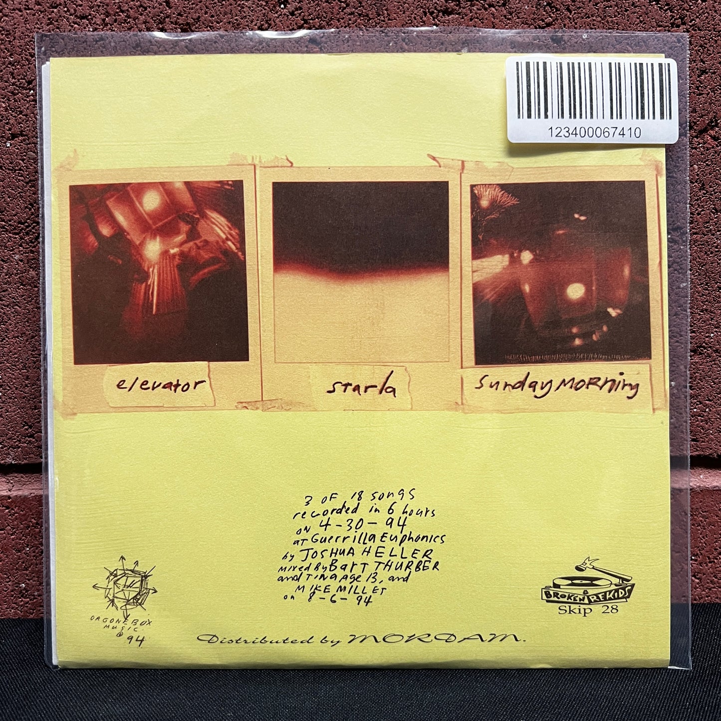 Used Vinyl: Tina, Age 13 ‎"Pop Songs For Our Friends" 7" (1994 Press)