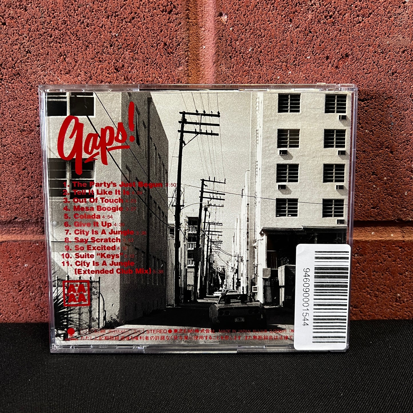 Used CD: Masayoshi Takanaka "Gaps!" CD (1989 Japanese Press)