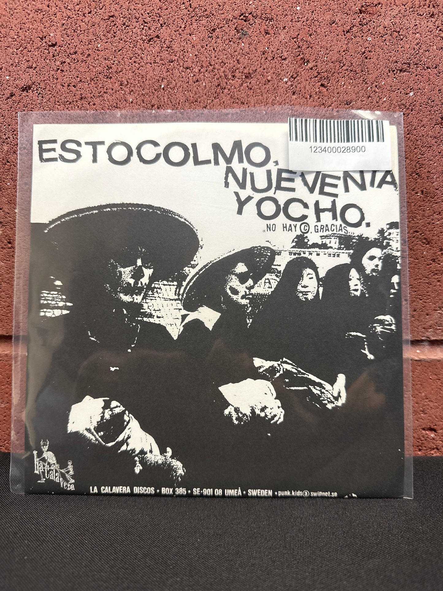 Used Vinyl:  Last Match / Switchblade ”Estocolmo, Nueventa, Yocho” 7"