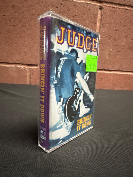 Used Cassette: Judge "Bringin' It Down" Tape