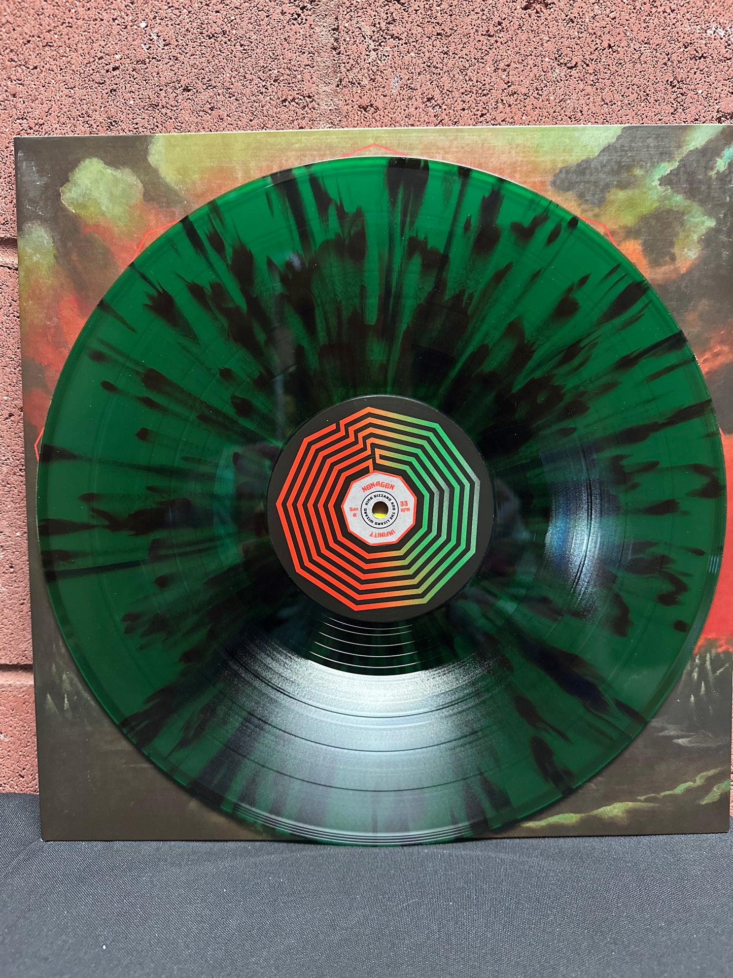 Used Vinyl:  King Gizzard And The Lizard Wizard ”Nonagon Infinity ” LP (Green with black splatter vinyl)