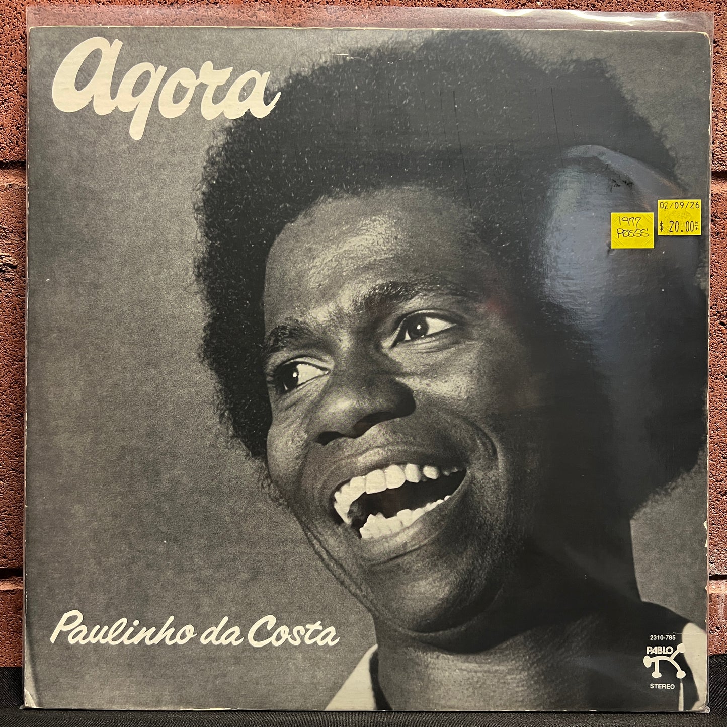 Used Vinyl: Paulinho Da Costa ‎"Agora" LP (1977 Press)